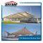 Cable membrane tensile structure roof with PVC membrane