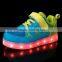 2016 Hot Selling Wholesale Shoe Soles Rubber Kid Shoe LED Light Shoes
