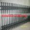 black wrought iron fence /ornamental iron fence used for garden
