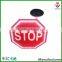 Stop sign,600/800/1000mm stop board,LED Solar traffic stop sign