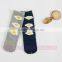 2015 100% cotton school girls baby knee high socks custom mid calf socks