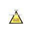 Ecofriendly Solar Powered Traffic Triangle Slowdown Sign on Sale Cuszomizable