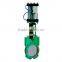 flanged pn16 control carton steel stem gate valve dn100