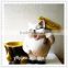 Resin Cute Cat Figurine Flower Pot Craft for Garden Decoration