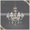 Wholesale Candle Holders Crystal Chandeliers Pendant Lights for 6 Lamps, European Style Lighting Chandelier