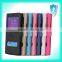 Dual Window View Sleep/Wake Flip Cover Open Window leather case for Samsung Galaxy S5 I9600