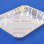square aluminium foil food containers