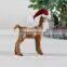 fake wholesale christmas decorations red nose reindeer