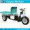 battery powered tricycle for delivering brick