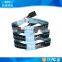 RFID ISO18000-6C UHF fabric party wristbands woven wristbands for party