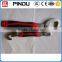 Lightweight adjustable double socket ratchet wrench