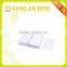 low-cost punch hole CR80 custom blank plastic clamshell proximity card with Natg 213(professional manufacturer)