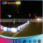 China manufactory led light plastic curb stone road side pavement, led Pavement Curbs