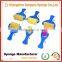 Low-density Flexible Durable Oil Painting Yellow Color Paint Foam Roller Brush