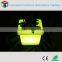 plastic decorative light up flower/planter pot/vase