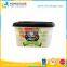 500g Margarine Spread Container, Plastic Spreadable Butter Blend Tub