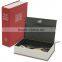 Cash Jewelry Gun Storage Key Lock Hidden Book Shape Fake Book Storage Box