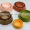 Anhui green Plant fiber,Pet bowl,Biodegradable Natrual Bamboo Fiber Pet Bowl