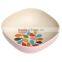 Green ,Eco Friendly, Durable, Nontoxic Bamboo Fiber Composite Salad Bowl