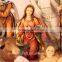 Custom resin nativity figurines jesus birth statues