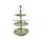 Embossed Royal Cake Stand for Wedding Decoration