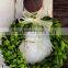 8'' preserved boxwood wreath wholesale