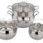 Stainless steel 18/10 cookware set