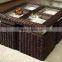 one sets(5pcs)=4 chair + 1 table