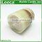 Nature marble stone candle jar with various colors copper lid