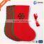 felt colorful design christmas sock for sale