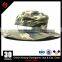 Camo Military boonie hat/custom bucket hat with string/embroidery bucket boonie custom hat