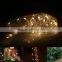 Cheap oem 39.4FT 100 leds Solar power Fairy Ourdoor Garden rope tube string led light