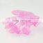 2016 Pink New Fashion Silicone Pet Grooming Equirpmemnt Pet Bath Shower Massage Gloves