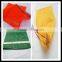 high quality pp pe drawstring small net mesh bags manufacture