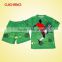 wholesale heat transfer/silk screen print polyester/cotton custom design soccer uniform team wear ZQF-072