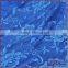 Navy blue elegant nylon shining floral elastic tricot fabric lace