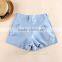 The new ladies summer pure color high waist boultique icing shorts for women