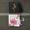2017 Custom gold foil black cardboard paper packaging boxes