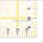 Kearing high qualiity metric acrylic ( 60 * 16 cm ) patchwork ruler sewing & quilting plastic ruler # KPR6016