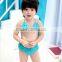 Beautiful children summer beach solid color baby bikini kids girls chiffon bikini swim girl beach bikini