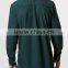 Dark Green Oxford Long Sleeve Casual Shirt