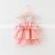 Lovely baby clothes cake shirt Wholesale baby clothes sleeveless Princess girl top