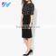 YIHAO Fashion Apparel Wholesale Women Bodycon Dress Ladies Formal Office Midi Dress Pencil Dress