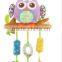 New Baby toys Butterfly ladybug owl large-sized wind chimes