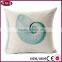 wholesale plain linen painting decorative pillow cover