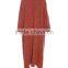 Natural Neck Woolen Ladies Women Pajamas Sleepwear Robe with Dropped Shoulders