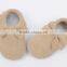 Classic Design 100% Suede Baby Moccasins With Bow, Bow Moccains for Baby