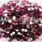 rose diamond shaped rhinestone flat back