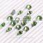 Wholesale peridot round hotfix stone for clothing