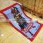 Wholesale 100% Polyester printed microfiber fabric beach towel